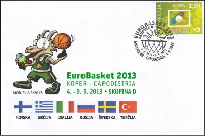 EUROBASKET 2013 SKUPINA D - GRUPPO D